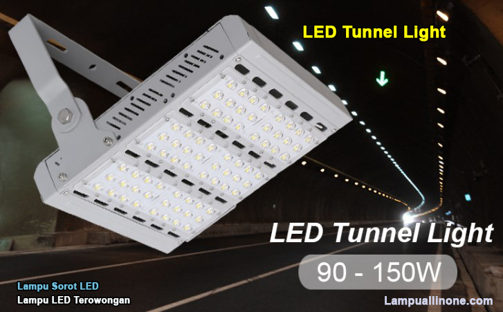 Detail lampu led tunnel sorot 90 philips watt murah surabaya