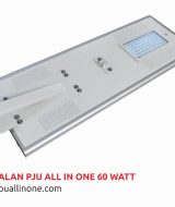 Lampu jalan PJU All in one 60 watt lampuallinone.com